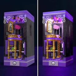 MEGA Monster High Clawdeen's Boo-k Den Building Toy Kit