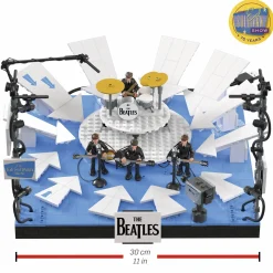 MEGA Showcase The Beatles 'Ladies and Gentlemen, The Beatles!' Building Toy Kit