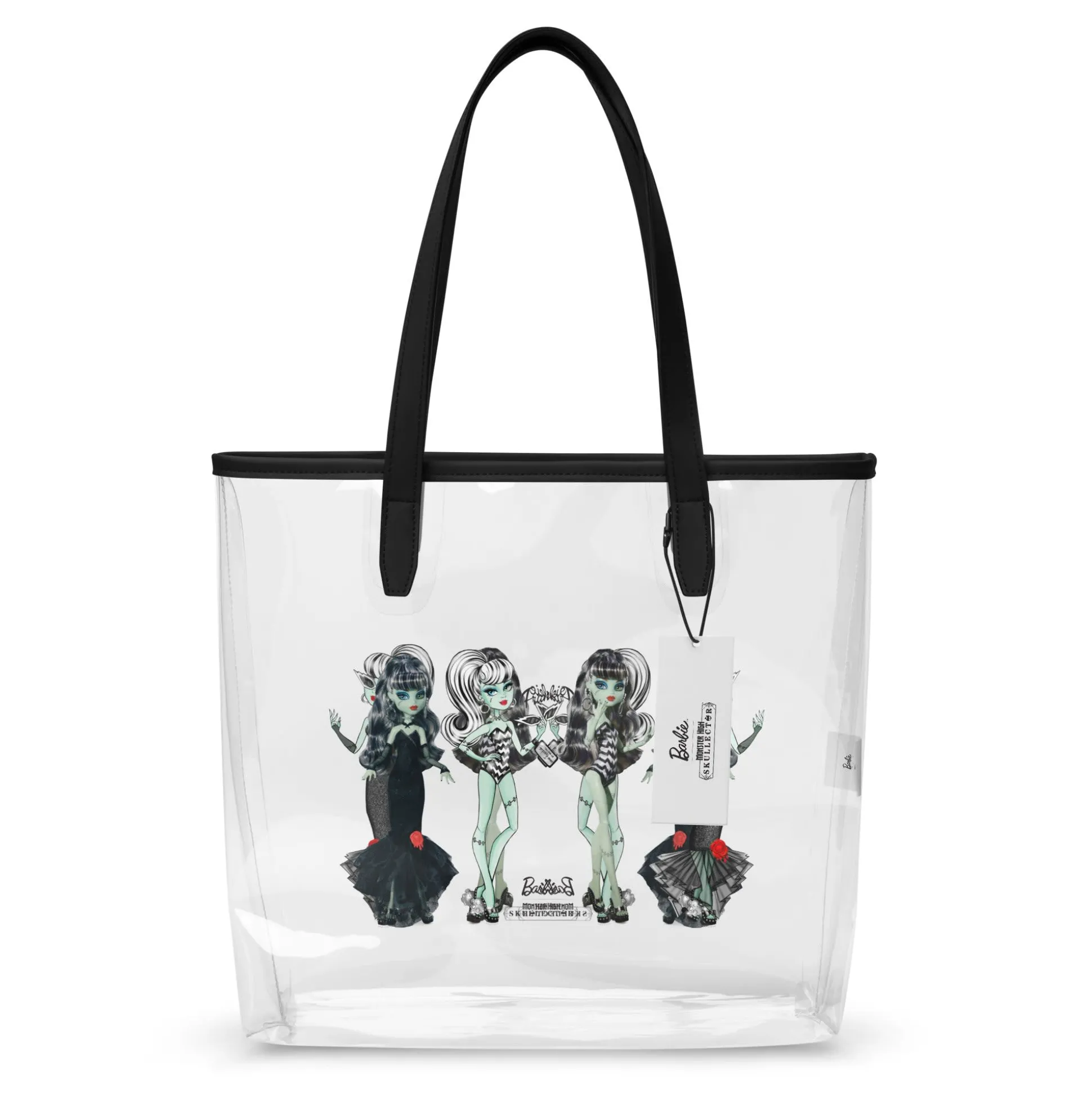 Monster High Barbie Frankie Barbie Clear Tote