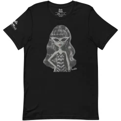 Monster High Barbie Frankie Barbie Black T-shirt