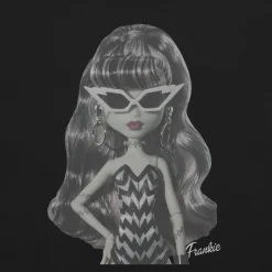 Monster High Barbie Frankie Barbie Black T-shirt