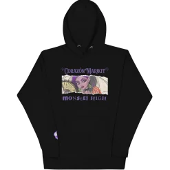 Monster High Corazon Marikit Black Hoodie