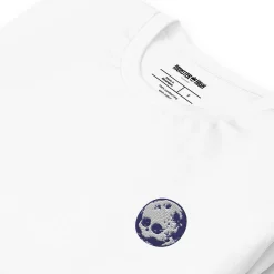 Monster High Full Moon Embroidered White T-Shirt