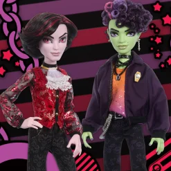 Monster High Kieran Valentine and Spelldon Cauldronello Dolls 2-Pack
