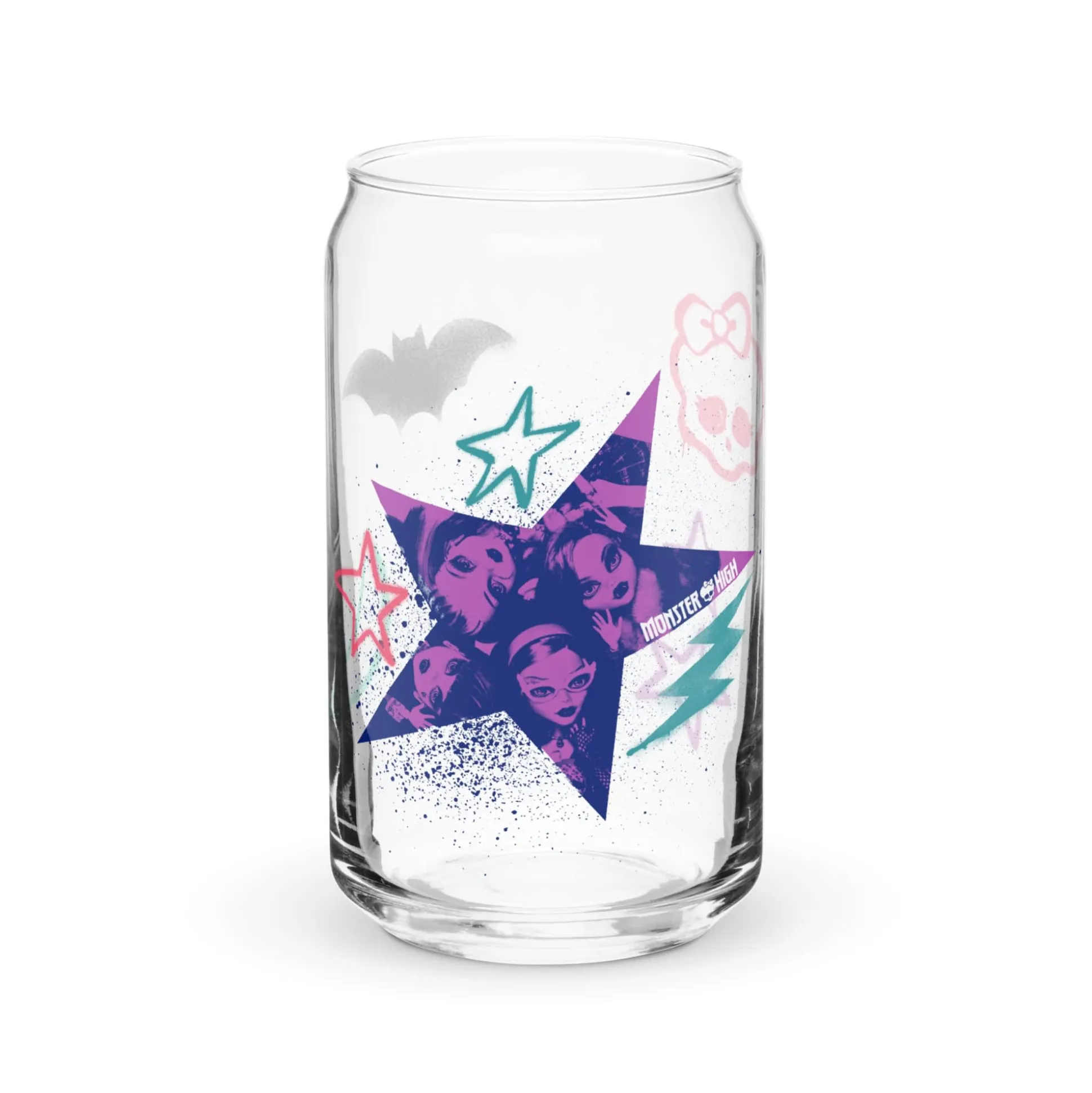 Monster High Lunar Glow Clear Glass
