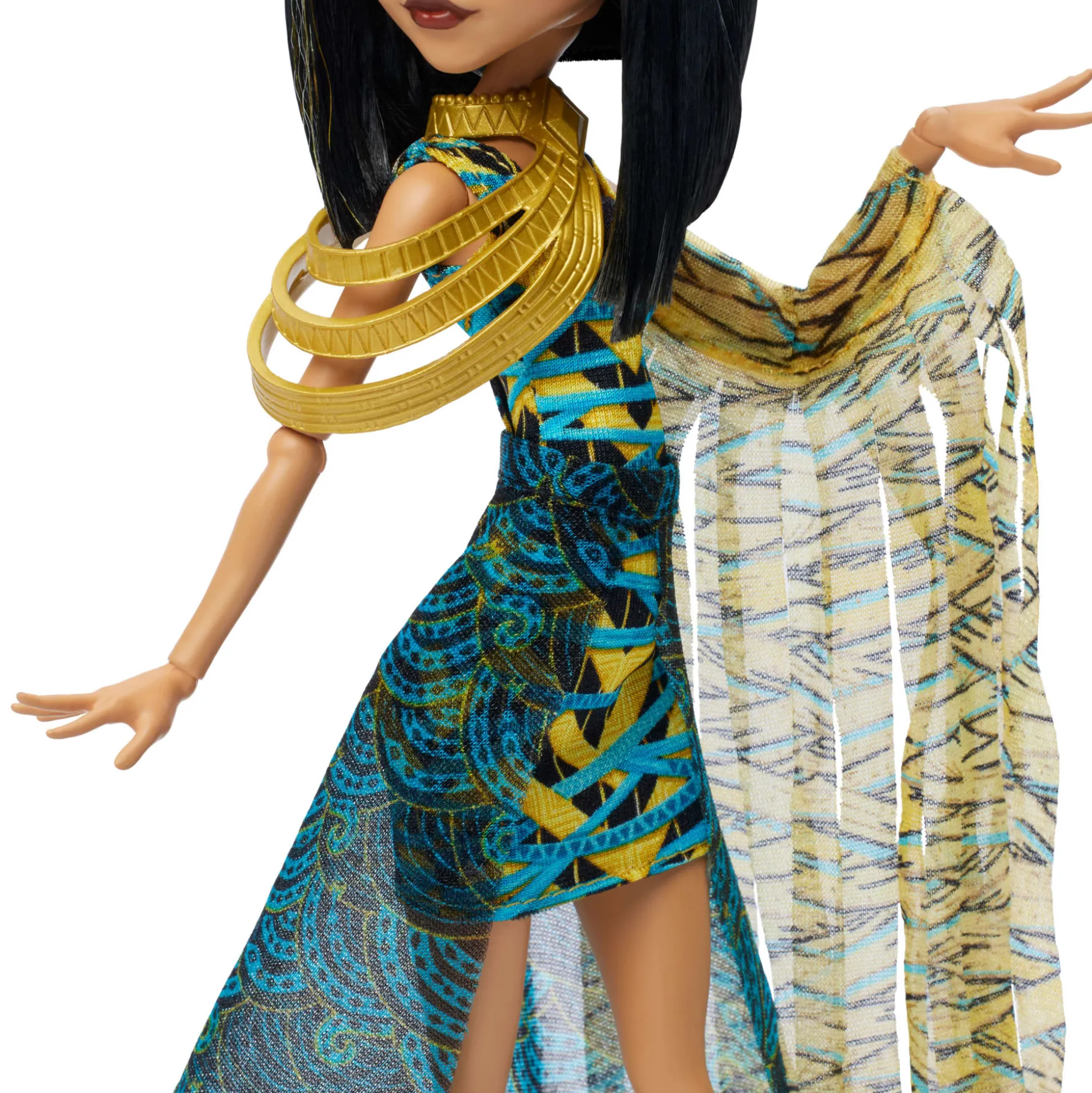 Monster High Mummy Majesties Cleo and Nefera De Nile Collectible Doll Two-Pack