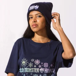 Monster High Navy Cuffed Beanie