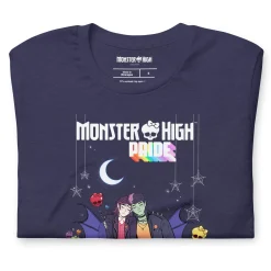 Monster High Pride Kieran & Spelldon Navy T-Shirt