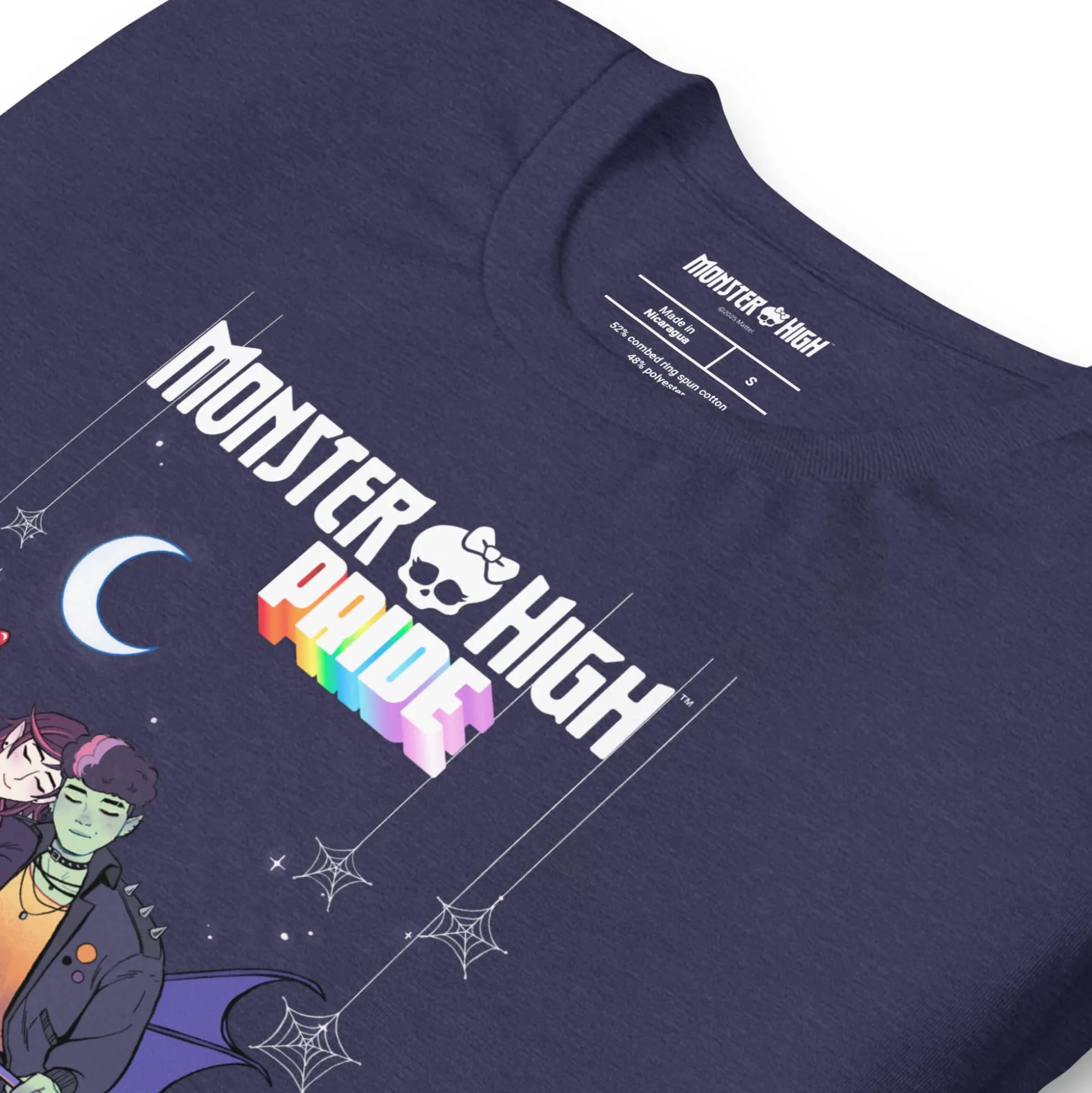 Monster High Pride Kieran & Spelldon Navy T-Shirt