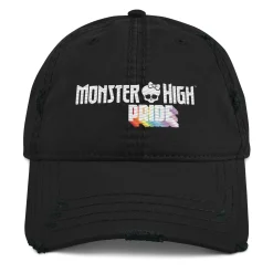 Monster High Pride Logo Black Hat