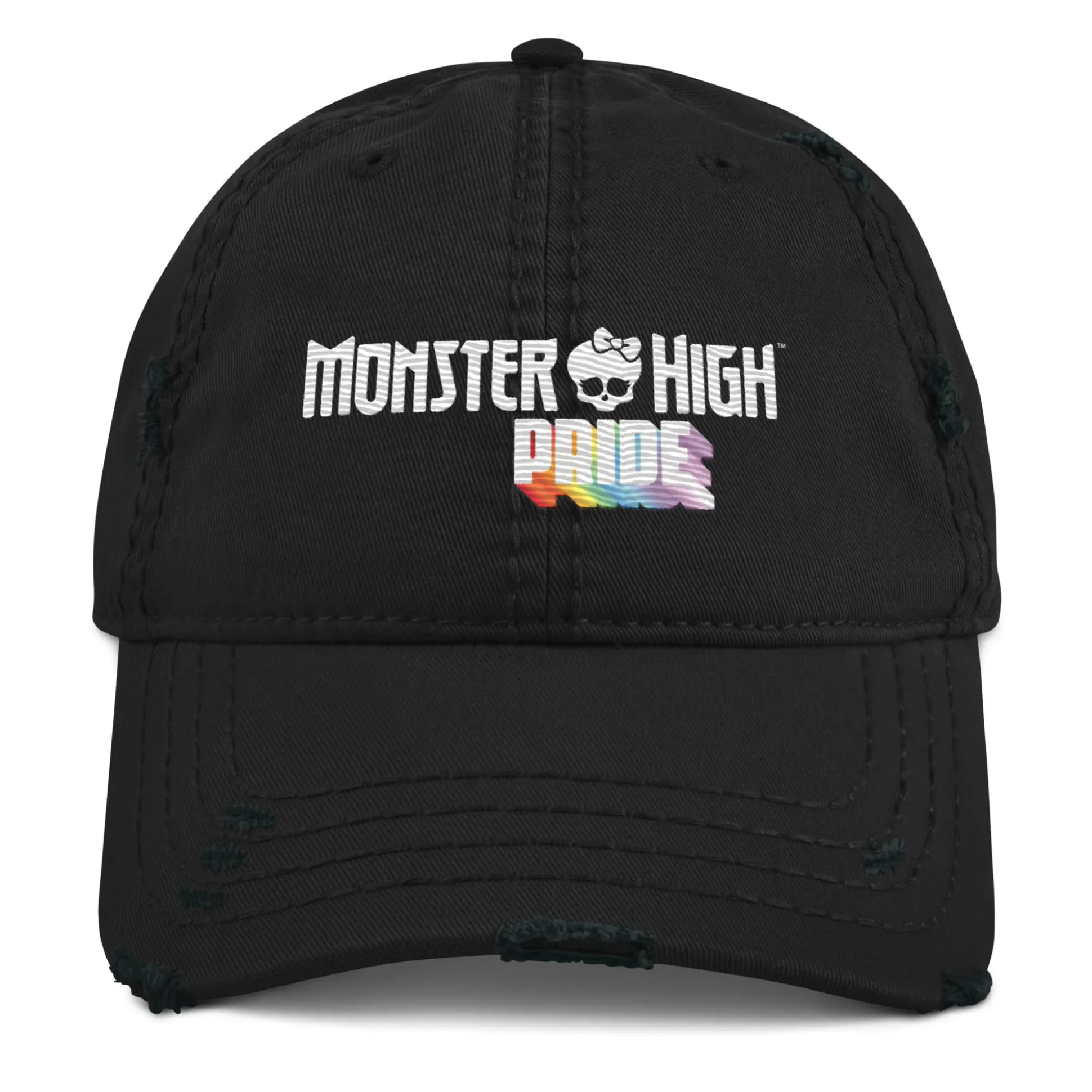 Monster High Pride Logo Black Hat
