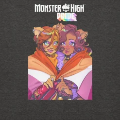 Monster High Pride Toralei & Clawdeen Grey Sweatshirt