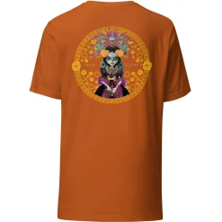 Monster High Skelita Día de Muertos Embroidered Orange T-Shirt