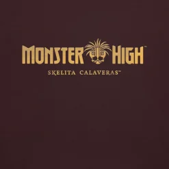 Monster High Skelita Día de Muertos Embroidered Oxblood T-Shirt