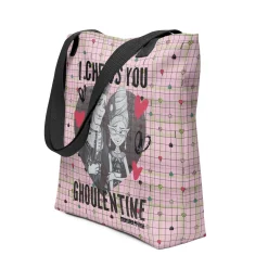 Monster High Ghoulentines Pink Tote Bag