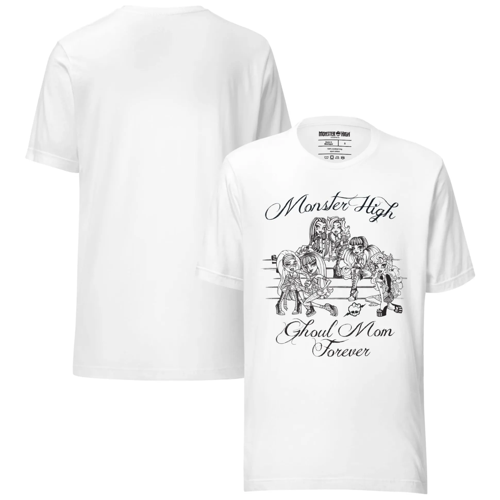 Monster High Ghoul Mom Forever White T-shirt