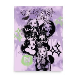 Monster High Lunar Monsters Purple Poster