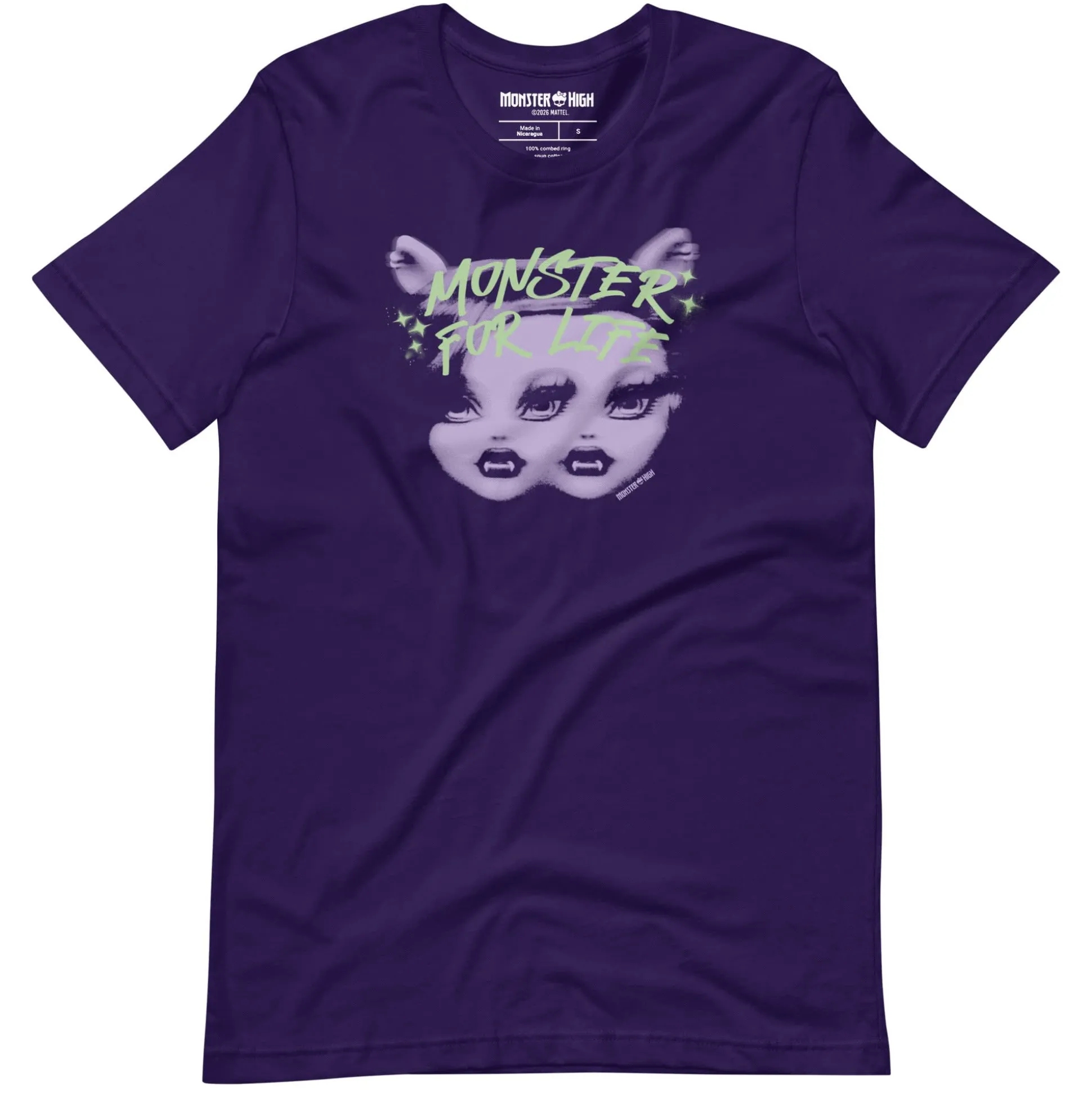 Monster High Monster for Life Purple T-shirt