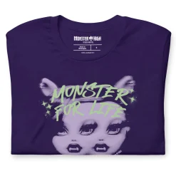 Monster High Monster for Life Purple T-shirt