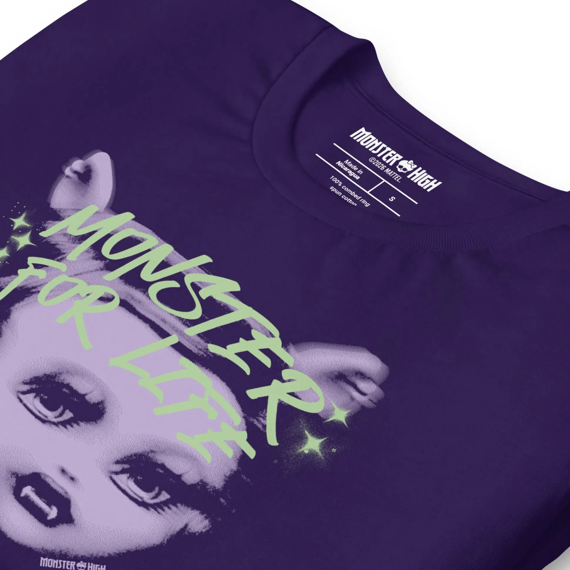 Monster High Monster for Life Purple T-shirt