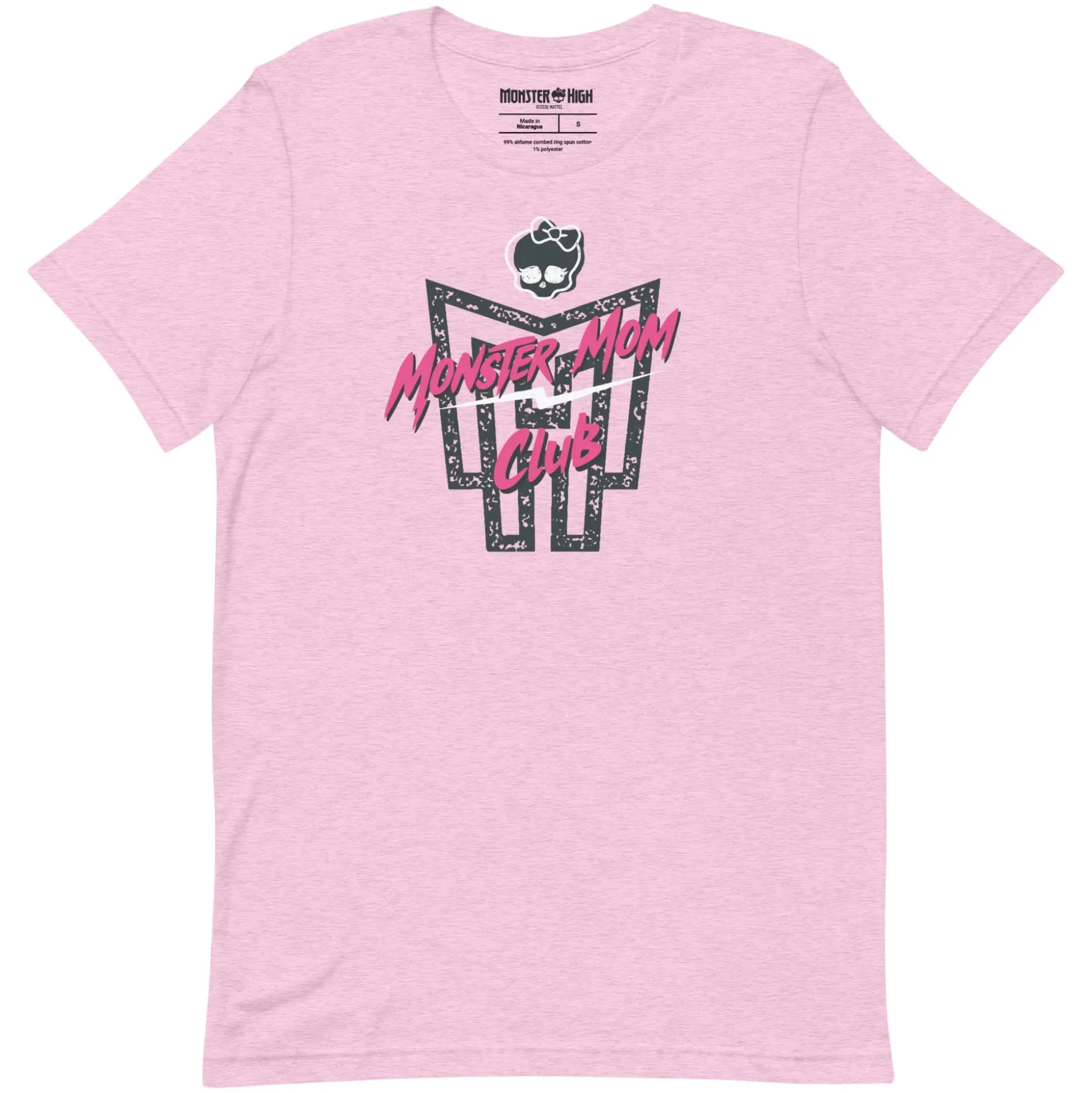 Monster High Monster Mom Club Pink T-shirt