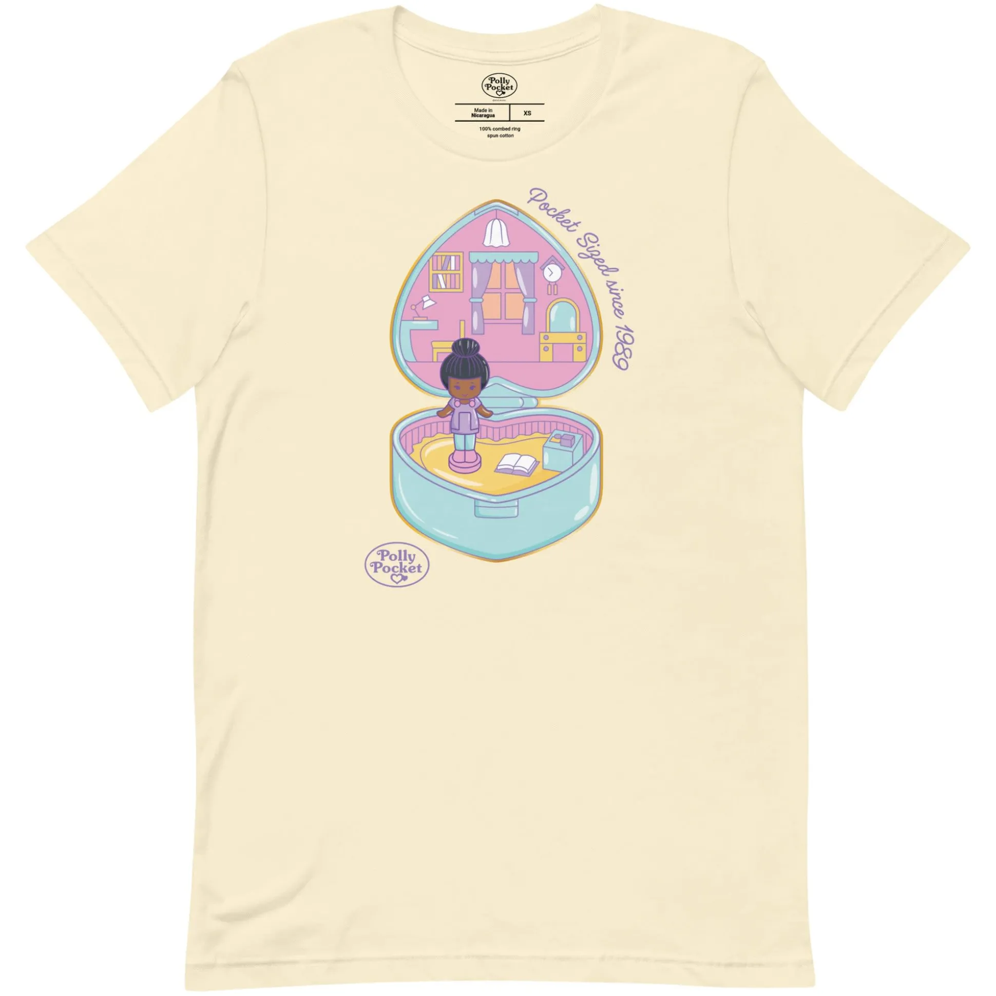 Polly Pocket Sized Since 1989 Yellow T-Shirt
