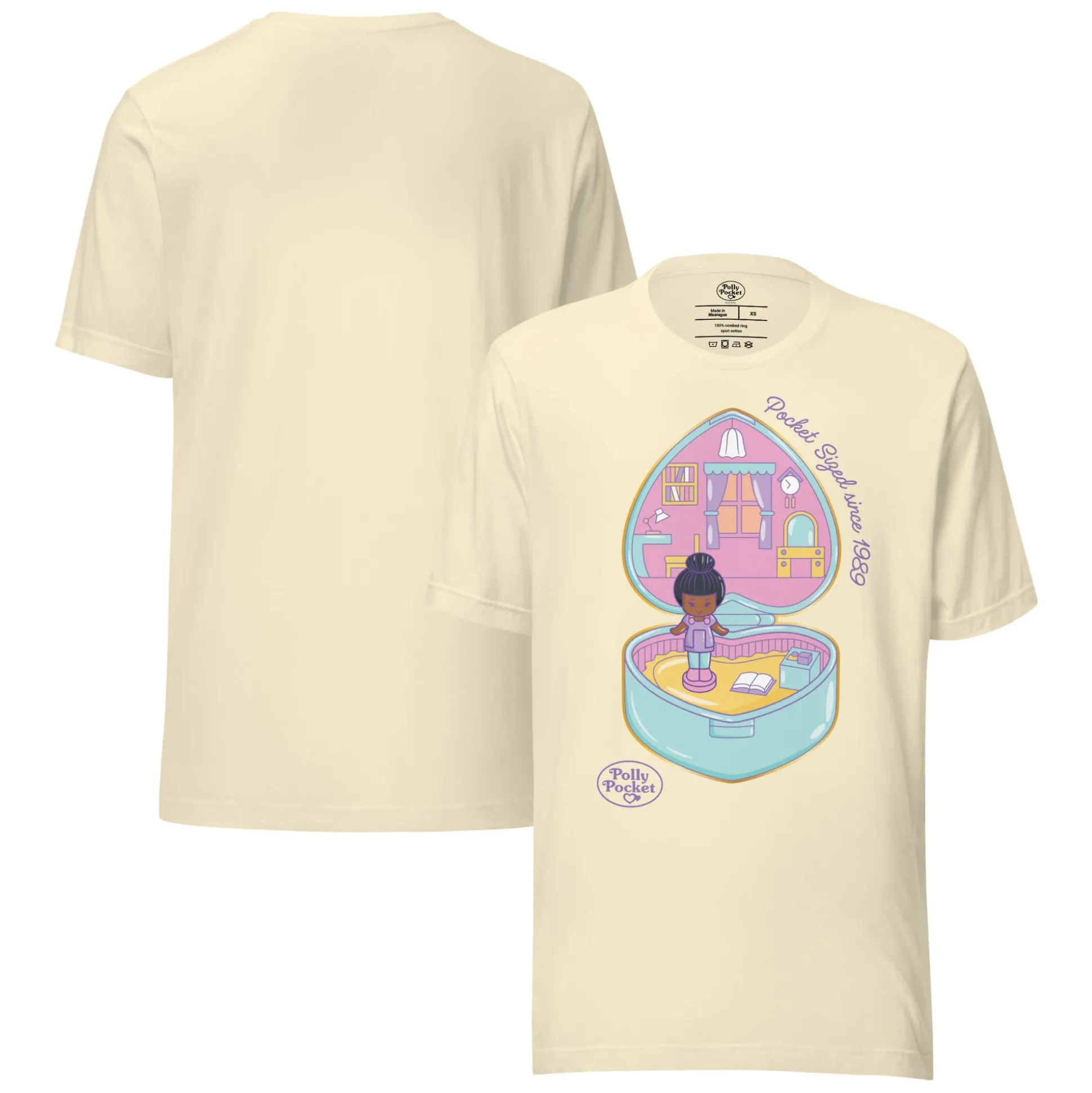 Polly Pocket Sized Since 1989 Yellow T-Shirt