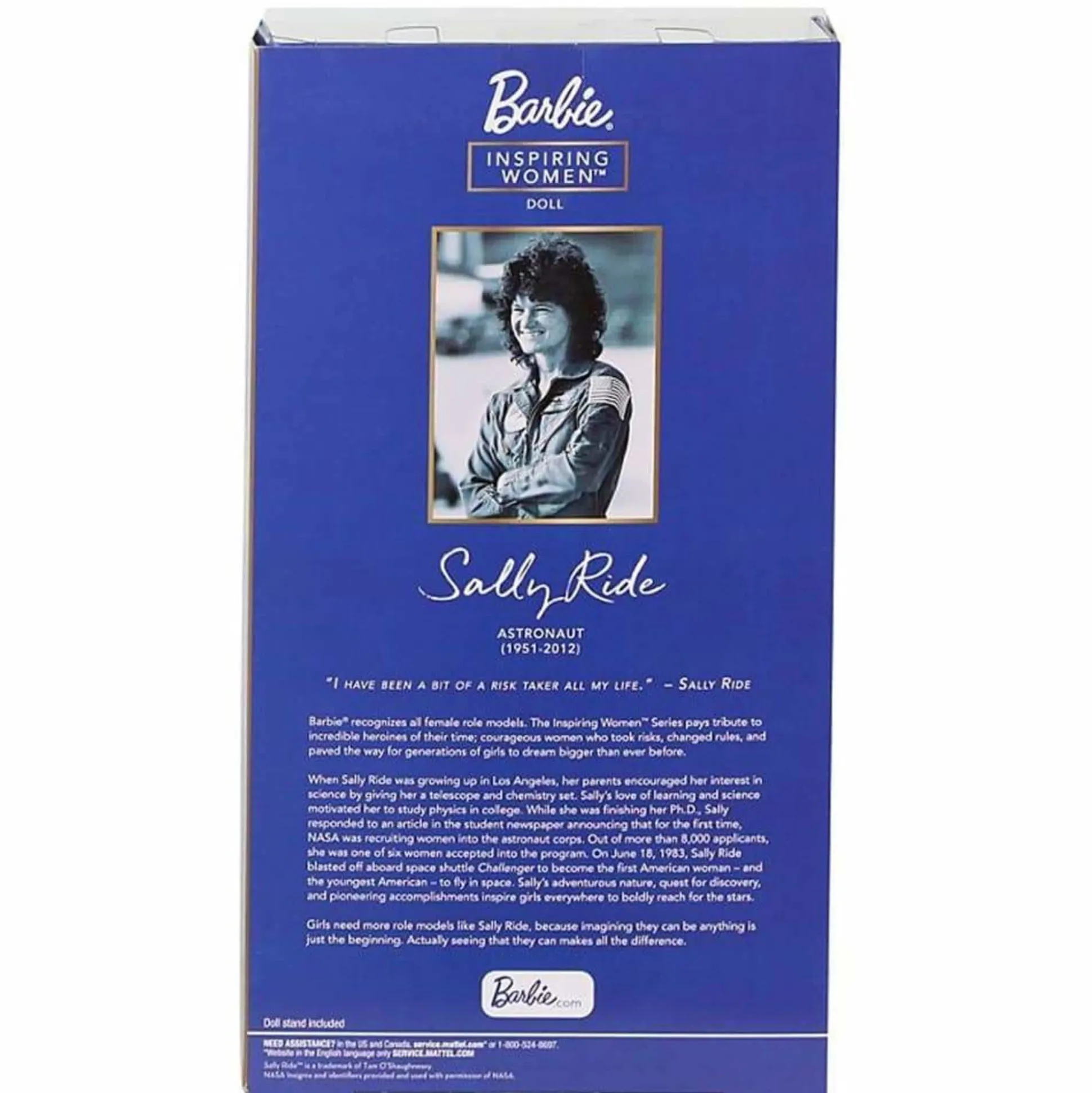 Sally Ride Barbie Inspiring Women Doll