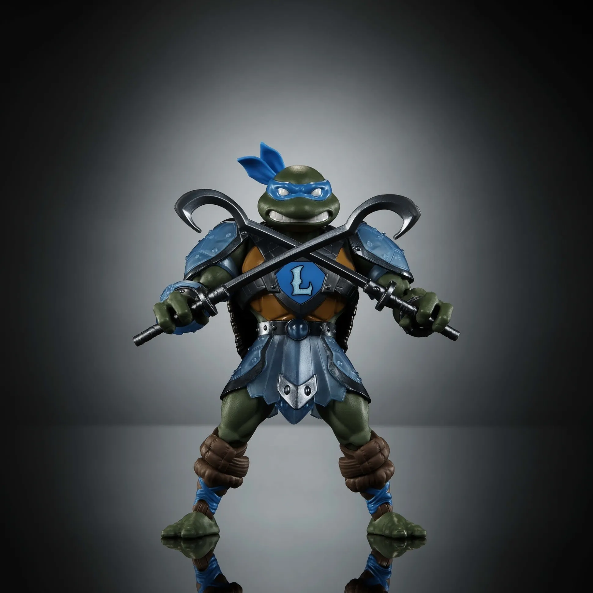 Turtles of Grayskull Leonardo Action Figure