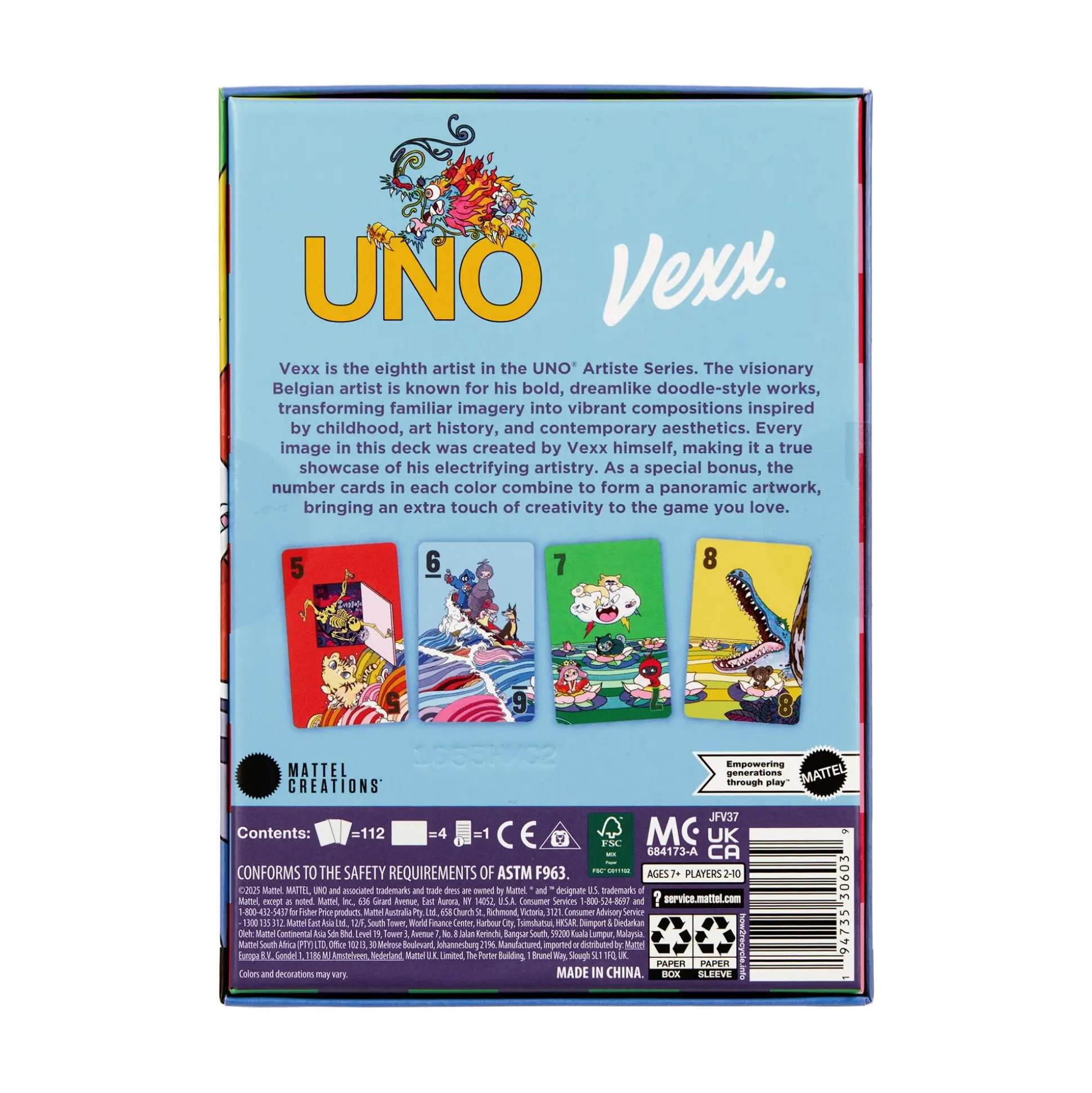 UNO Artiste Vexx Deck