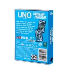 UNO Fandom NFL Carolina Panthers Game Deck