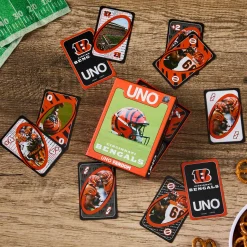 UNO Fandom NFL Cincinnati Bengals Game Deck
