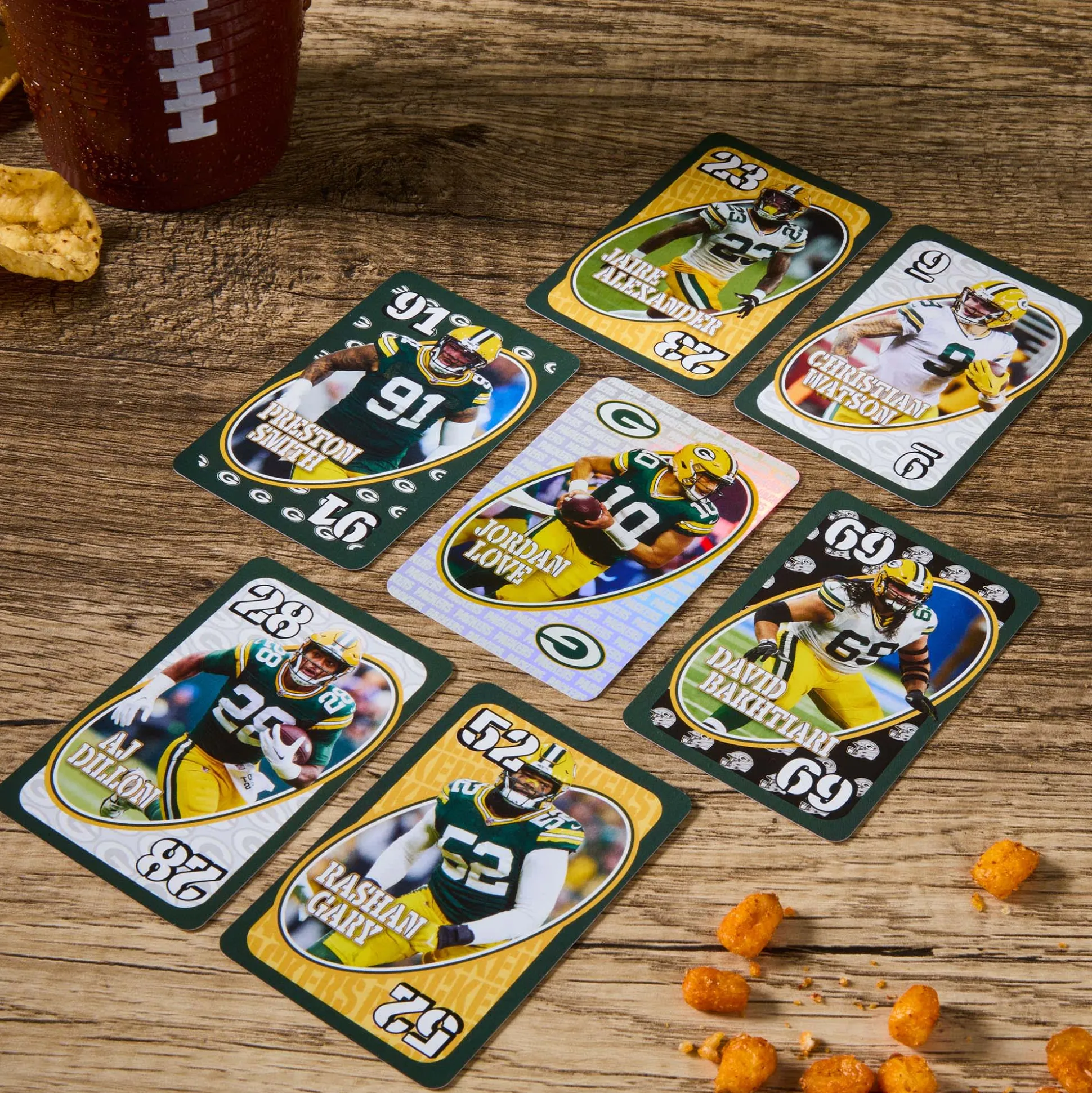 UNO Fandom NFL Green Bay Packers Game Deck