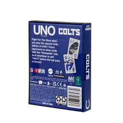 UNO Fandom NFL Indianapolis Colts Game Deck