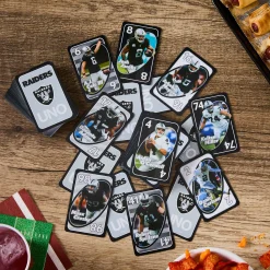 UNO Fandom NFL Las Vegas Raiders Game Deck