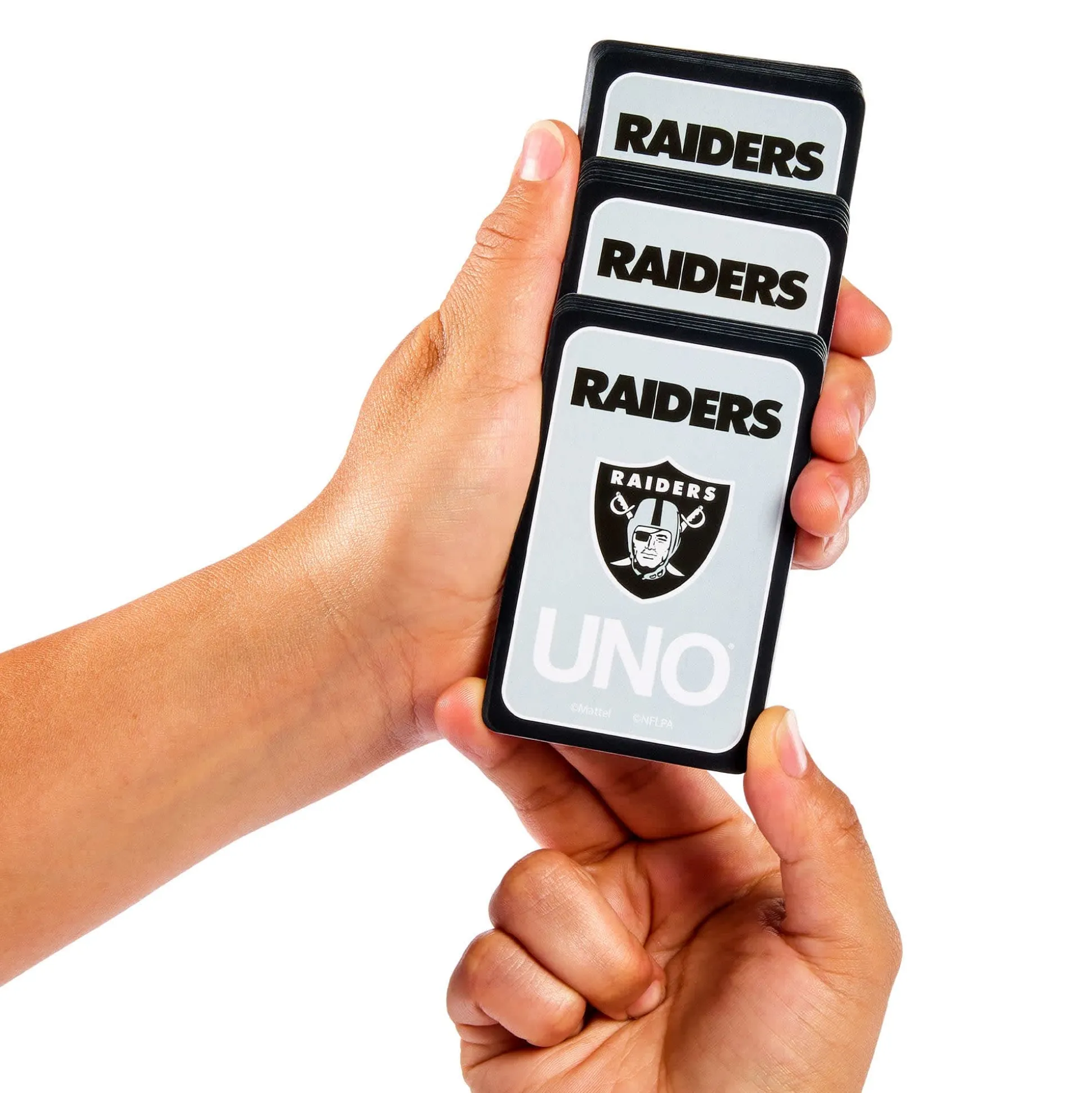 UNO Fandom NFL Las Vegas Raiders Game Deck