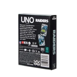 UNO Fandom NFL Las Vegas Raiders Game Deck