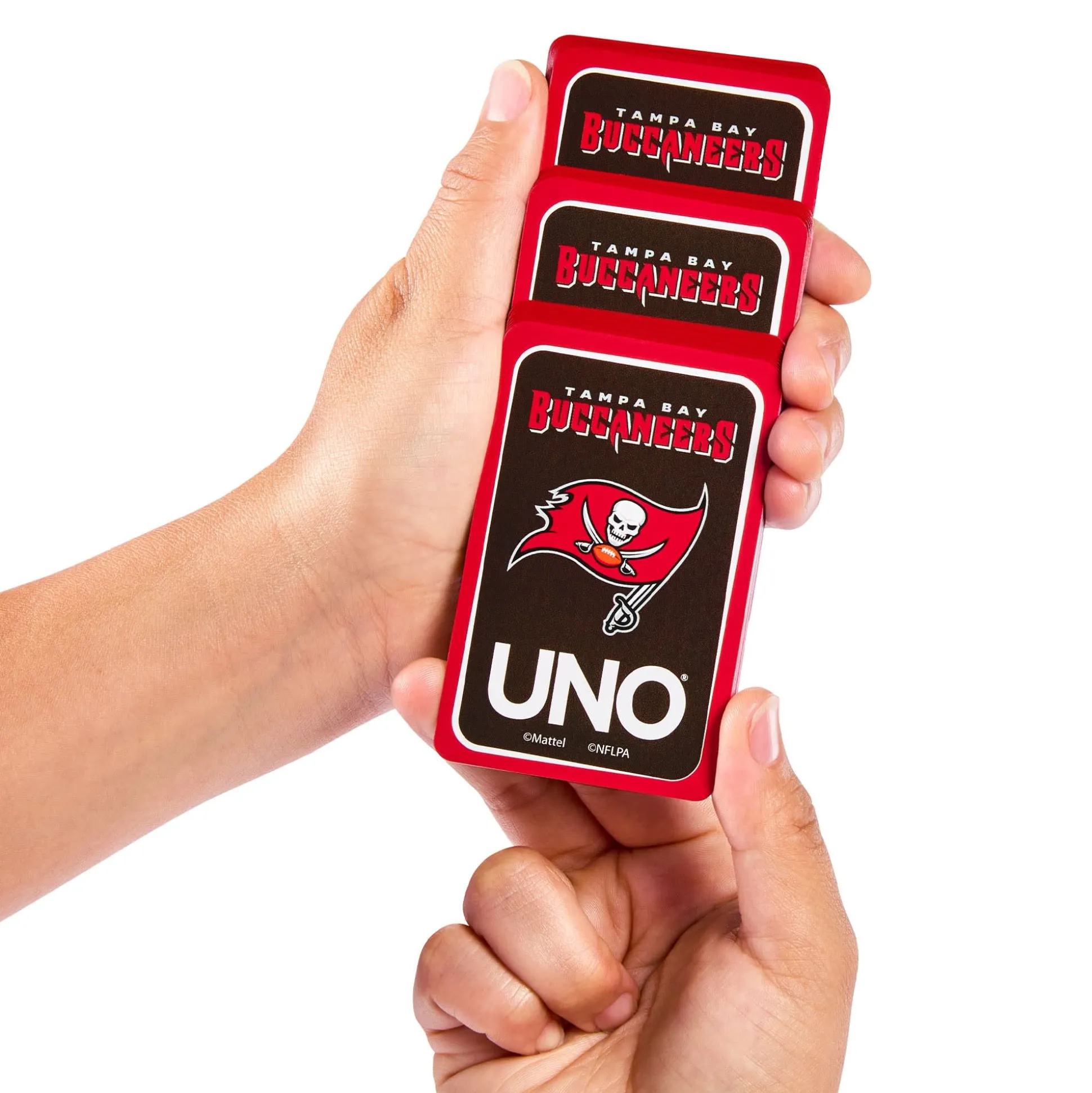 UNO Fandom NFL Tampa Bay Buccaneers Game Deck