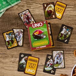 UNO Fandom NFL Washington Commanders Game Deck