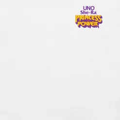 UNO Masters of the Universe She-Ra Princess Power White T-Shirt
