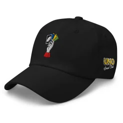 UNO Social Club Black Dad Hat