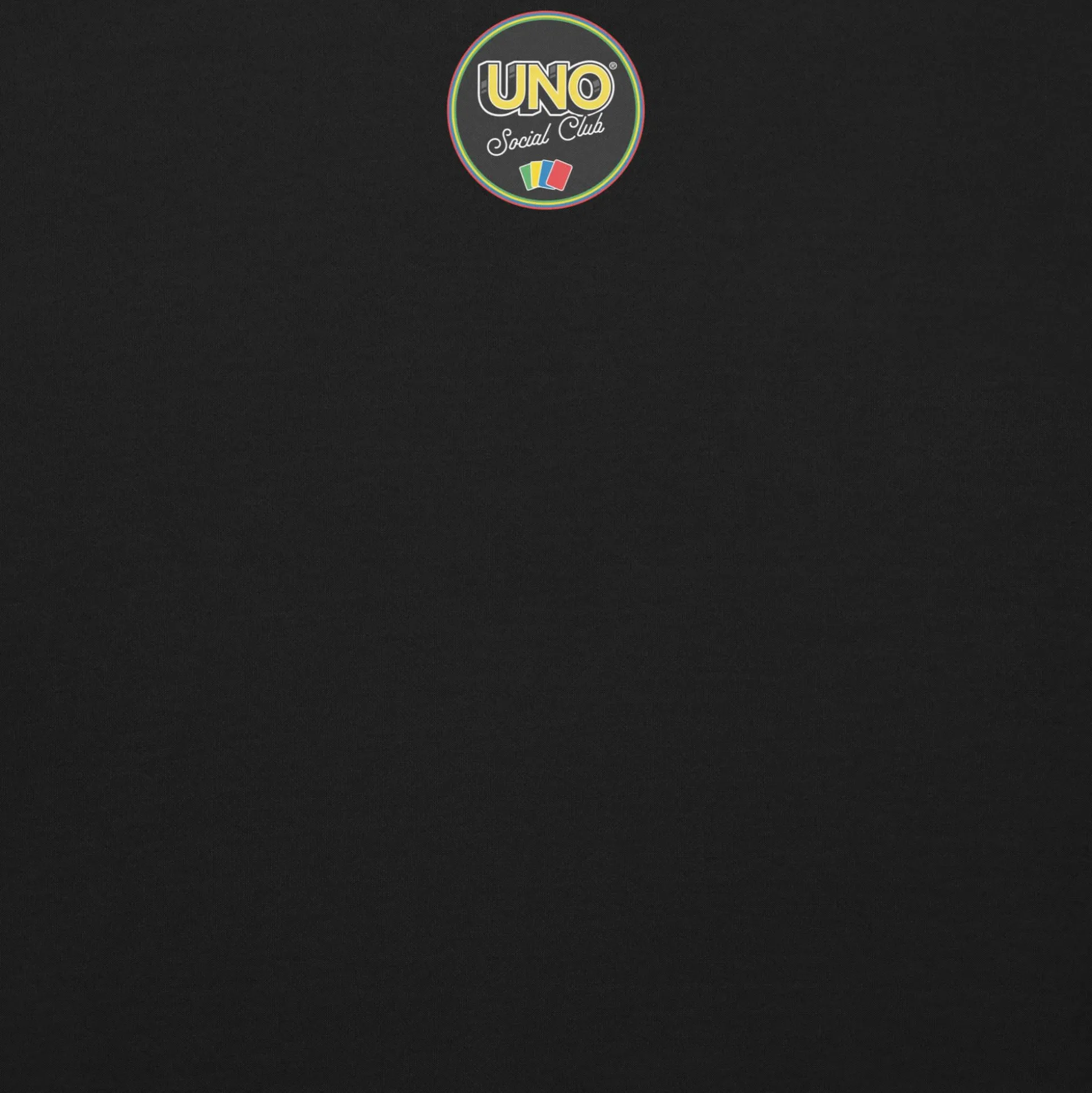 UNO Social Club Black Sweatshirt