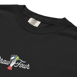 UNO Social Club Draw Four Black T-shirt