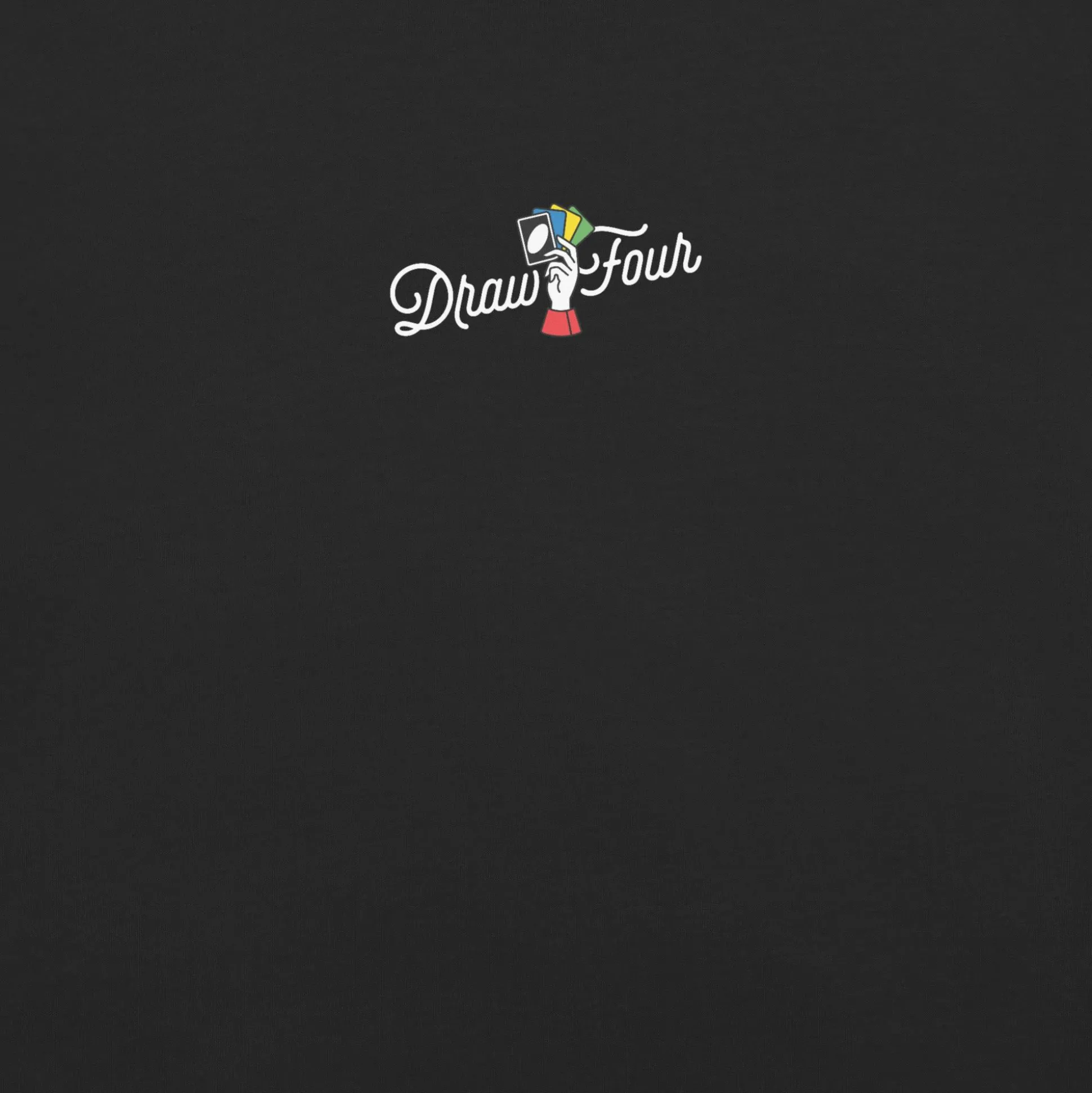 UNO Social Club Draw Four Black T-shirt