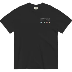 UNO Social Club Rules Black T-shirt