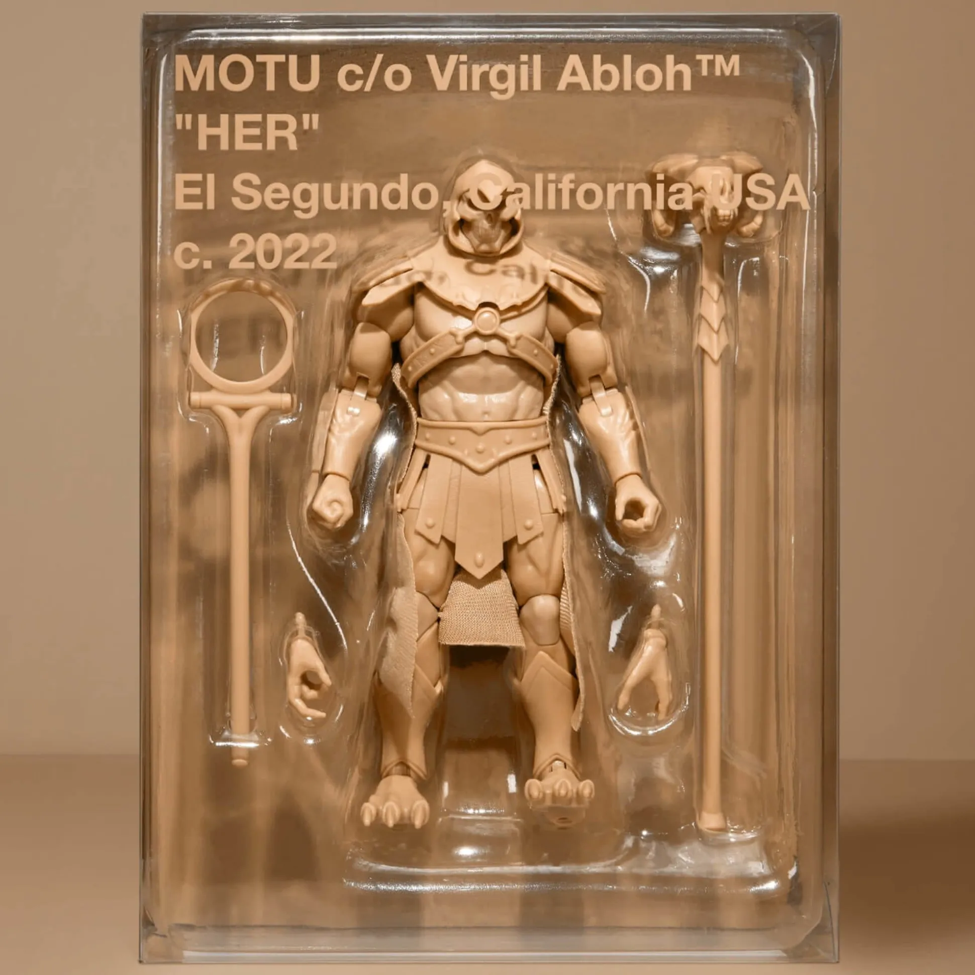 Virgil Abloh x MOTU Skeletor Collector Figure