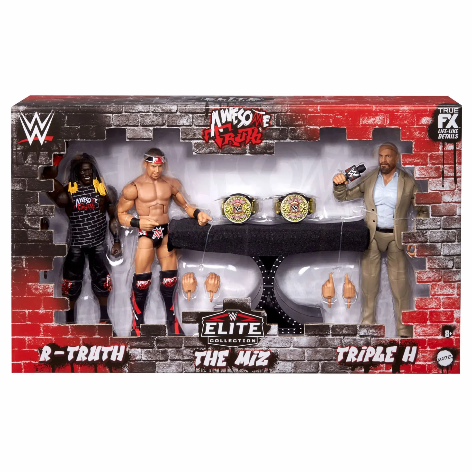 WWE Awesome Truth Elite Collection 3-Pack