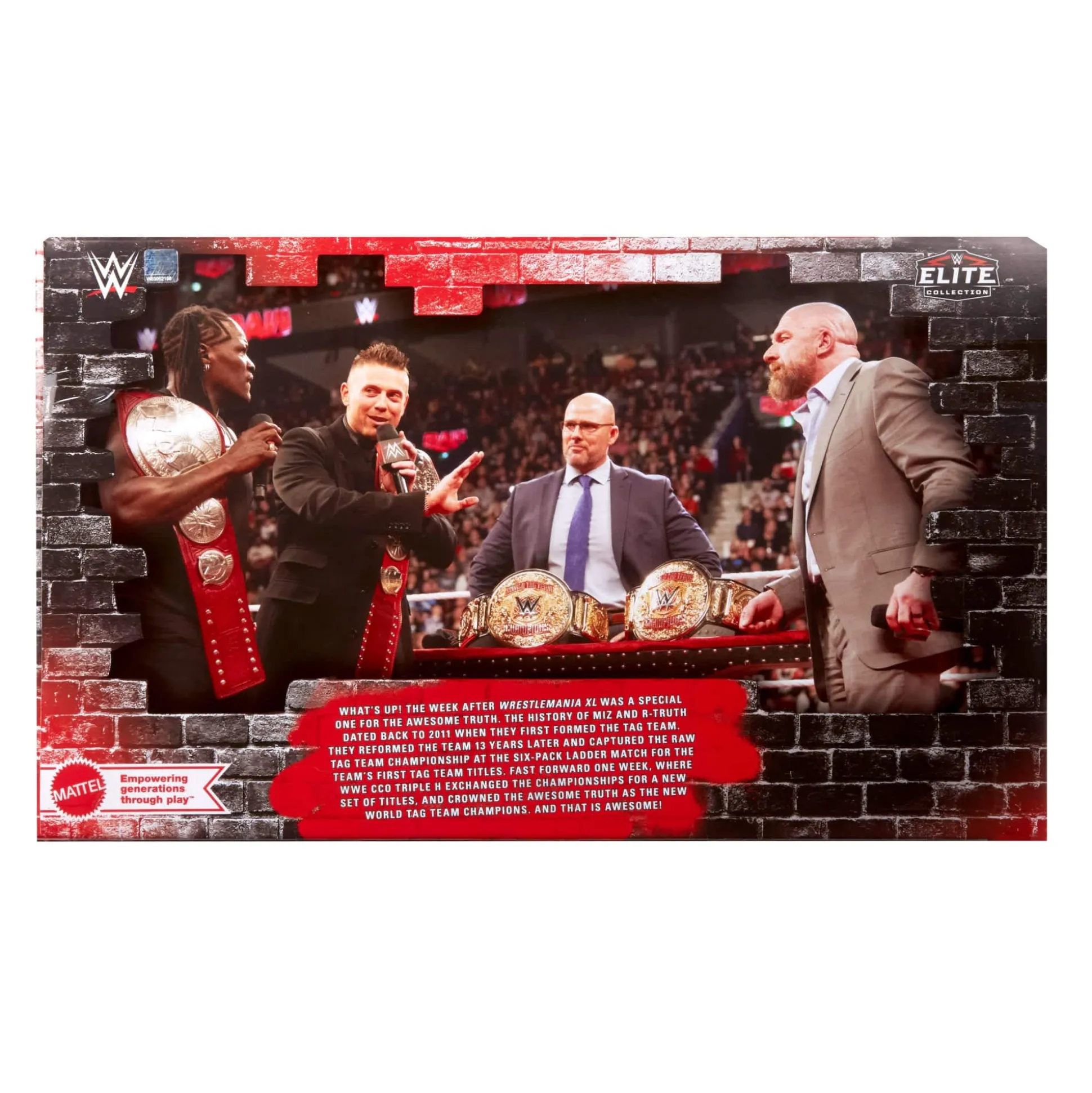 WWE Awesome Truth Elite Collection 3-Pack