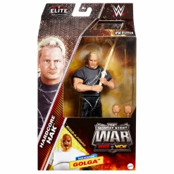 WWE Elite Collection Monday Night War Hardcore Hak Action Figure & Golga Build-A-Figure Parts