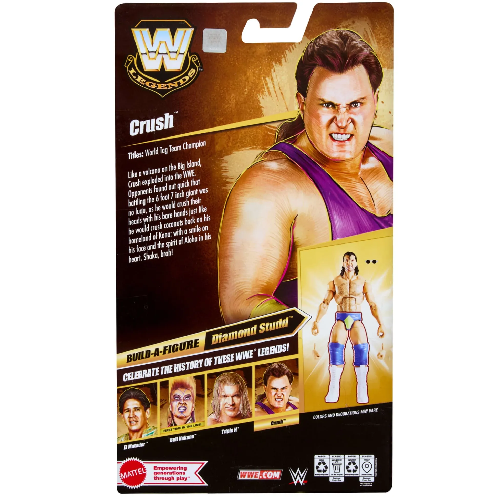 WWE Legends Elite Collection Kona Crush Action Figure